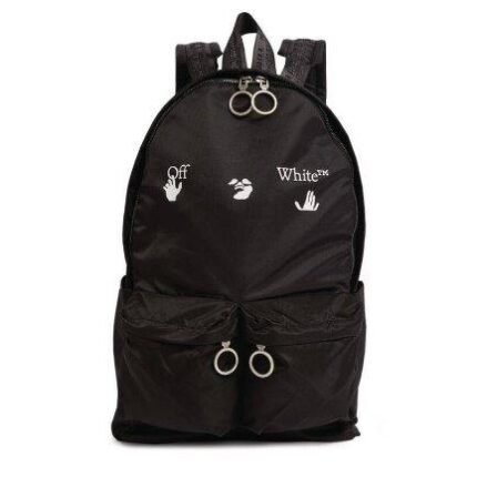 Backpack Off-White Logo Black