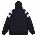 Hoodie Balenciaga 3 Stripes Black White - Image 2