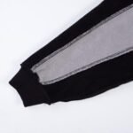 Hoodie Balenciaga 3 Stripes Black White - Image 8