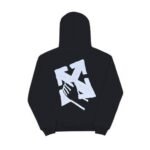 Hoodie Off-White Arrows Black