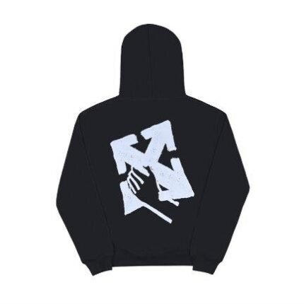 Hoodie Off-White Arrows Black