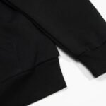 Hoodie Balenciaga Black Logo Print - Image 6