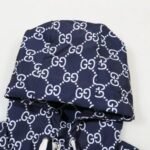 Jacket Gucci Monogram Hooded Navy - Image 4