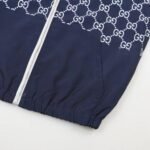 Jacket Gucci Monogram Hooded Navy - Image 5