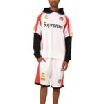 Set Supreme Hooded Soccer White