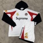 Set Supreme Hooded Soccer White - Image 2