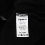 Hoodie Supreme Stripe Graphic Black - Image 15