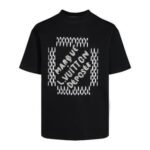 T-shirt Louis Vuitton Graphic Print Black