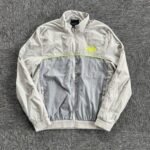 Set Syna Gray and Yellow Track Jacket and Pants - Image 2