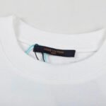 T-shirt Louis Vuitton x Supreme Graffiti White - Image 9