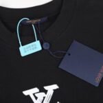 T-shirt Louis Vuitton x Supreme Graffiti Black - Image 9