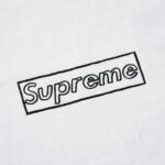 T-shirt Supreme Box Logo Outline White - Image 2