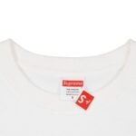 T-shirt Supreme Box Logo Outline White - Image 6