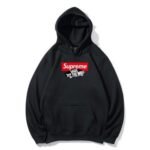 Hoodie Supreme Thrasher Black