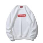Sweatshirt Supreme Box Logo White