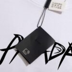 T-shirt Prada Milano White Graphic Logo - Image 9