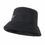 Bucket Hat Prada Milano Black Nylon - Image 2