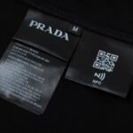 T-shirt Prada Milano Logo Black - Image 9