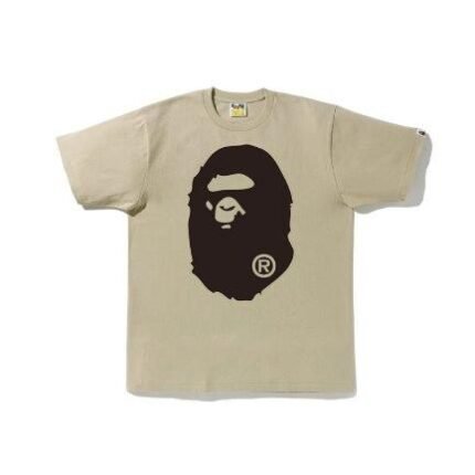 T-shirt BAPE Classic Ape Head Khaki