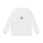 BAPE x New Balance Logo Sweatshirt White - Image 2
