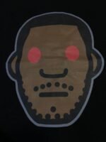 T-shirt BAPE Red Eye Face White - Image 4