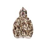 Hoodie BAPE Shark Camo OVO Red - Image 6