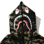 Hoodie BAPE Shark Camo OVO Black - Image 8