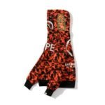 Hoodie BAPE XO Camo Red Full Zip - Image 4