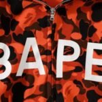 Hoodie BAPE XO Camo Red Full Zip - Image 9