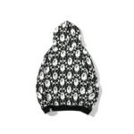 Hoodie BAPE All Over Print Black - Image 2