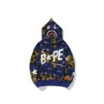 Hoodie BAPE Shark Camo Full Zip