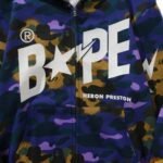 Hoodie BAPE Shark Camo Full Zip - Image 10