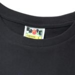 T-shirt BAPE Shark Embroidery Black - Image 9
