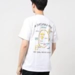 T-shirt BAPE Japan Map Embroidery White - Image 4