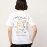 T-shirt BAPE Japan Map Embroidery White - Image 5