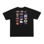 T-shirt BAPE Multi-Logo Black - Image 2