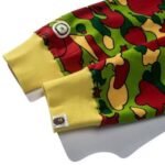 Hoodie Yellow Shark Camo Bape Full-Zip - Image 12