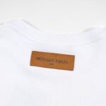 T-shirt Louis Vuitton Blue Graffiti White Logo - Image 7
