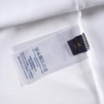 T-shirt Louis Vuitton Blue Graffiti White Logo - Image 9
