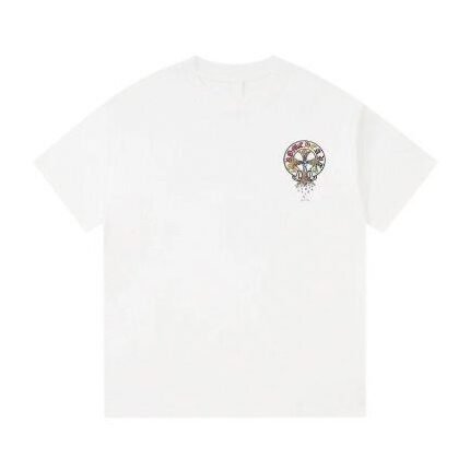 T-shirt Chrome Hearts Multicolor Cross White