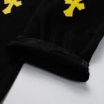 Jeans Chrome Hearts Yellow Crosses - Image 10