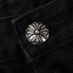 Jeans Chrome Hearts Yellow Crosses - Image 12