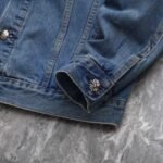 Denim Jacket Chrome Hearts Cross Patch - Image 7