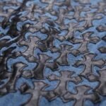 Denim Jacket Chrome Hearts Cross Patch - Image 14