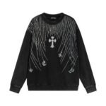 Sweatshirt Chrome Hearts Rhinestone Graphic