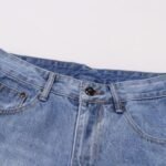 Jeans Denim Lightning Bolt Print - Image 6