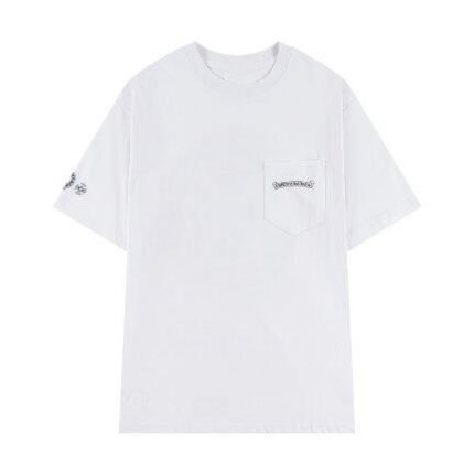 T-shirt Chrome Hearts Hollywood White Logo Print
