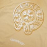 T-shirt Chrome Hearts Gold Horseshoe Logo - Image 8