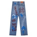 Jeans Chrome Hearts Box Cross Patch - Image 2