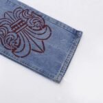 Jeans Chrome Hearts Box Cross Patch - Image 9